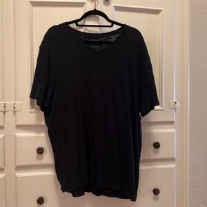 Vince Blue V-neck T-Shirt